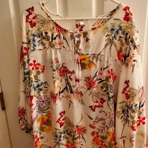 Flowered blouse